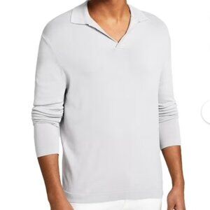 NEW And Now This Mens Shirt Long Sleeve Split Neck Henley Shirt $39.50 XXL Lunar